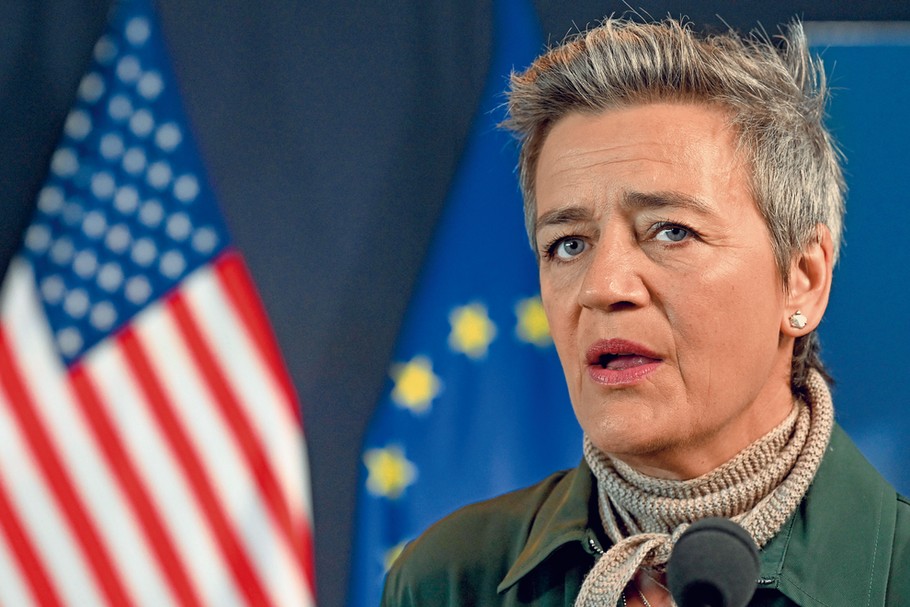 Margrethe Vestager, komisarz ds. konkurencji, wiceszefowa KE to jedna z najpoważniejszych kandydatek do fotela prezesa Europejskiego Banku Inwestycyjnego.