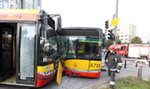 Czołowe zderzenie autobusów! Trzy osoby ranne! 