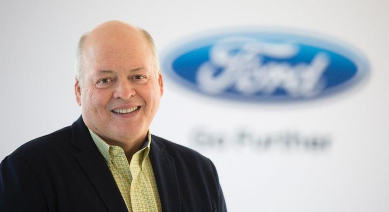 Ford CEO Jim Hackett.