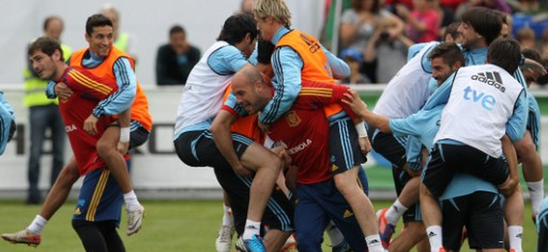 Euro 2012: drobne urazy w ekipie Hiszpanii