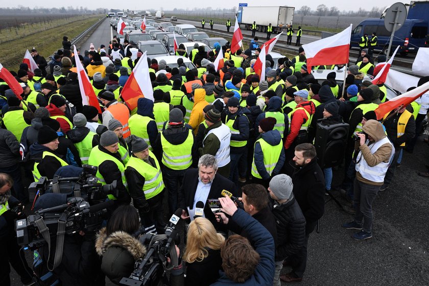 Protest rolników