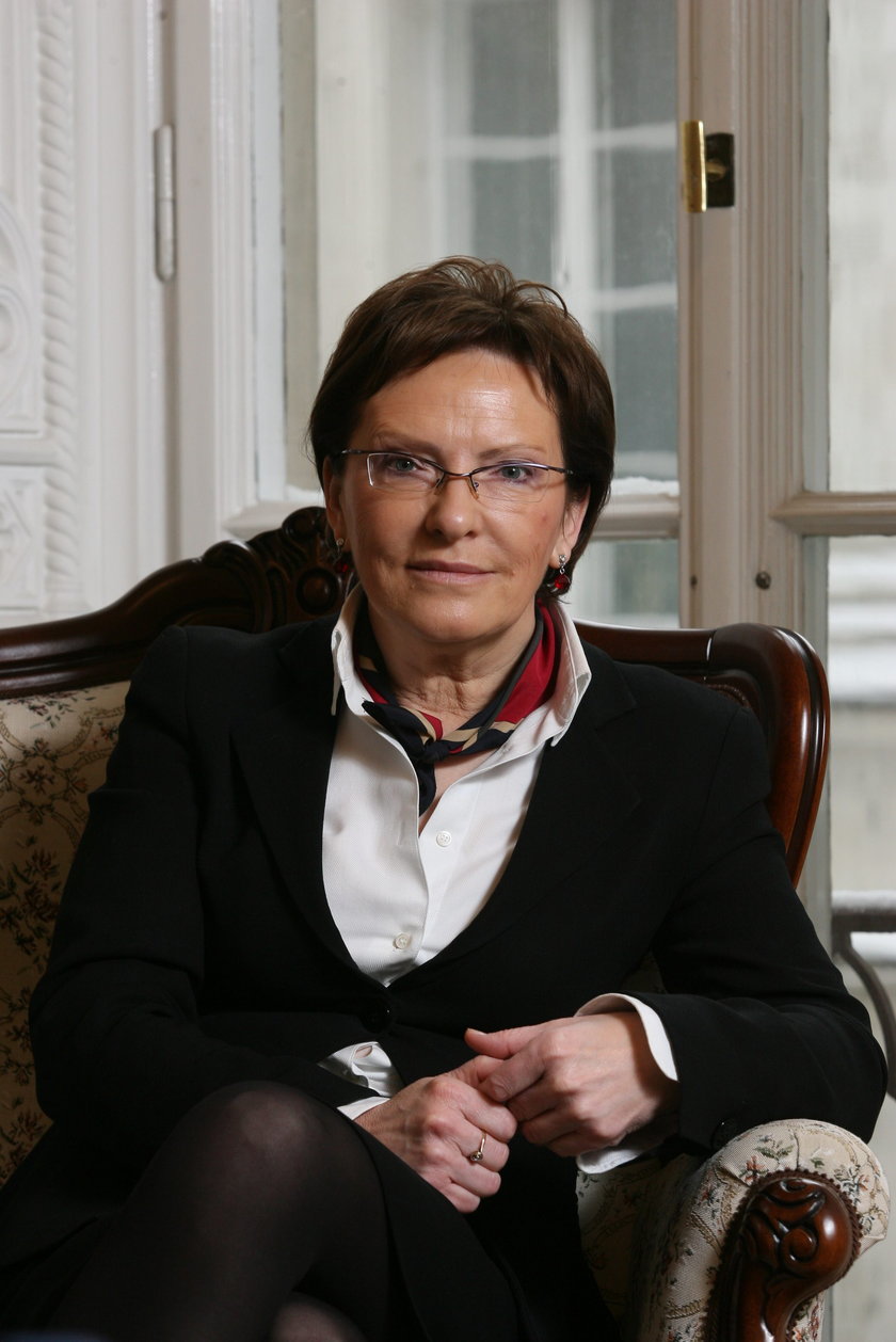 Ewa Kopacz w ministerstwie zdrowia.