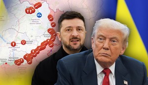 Donald Tramp i Volodimir Zelenski