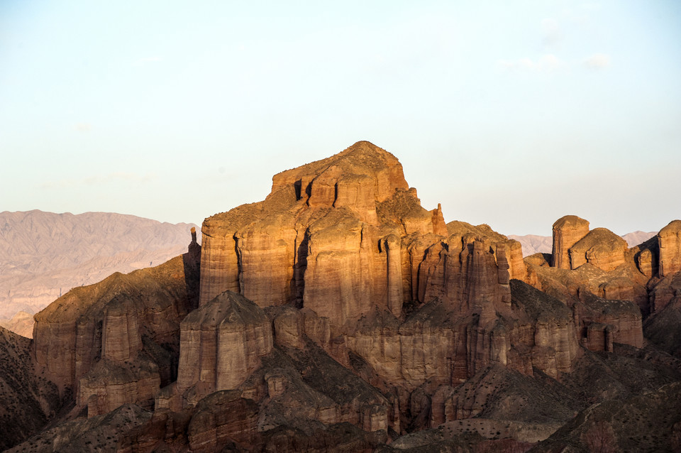 Krajobraz Danxia, Zhangye, Gansu, Chiny