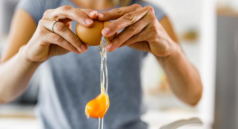 How to crack eggs properly [southernliving]