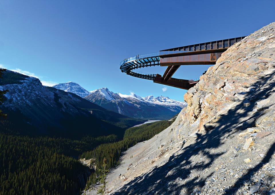 Glacier Skywalk w Kanadzie