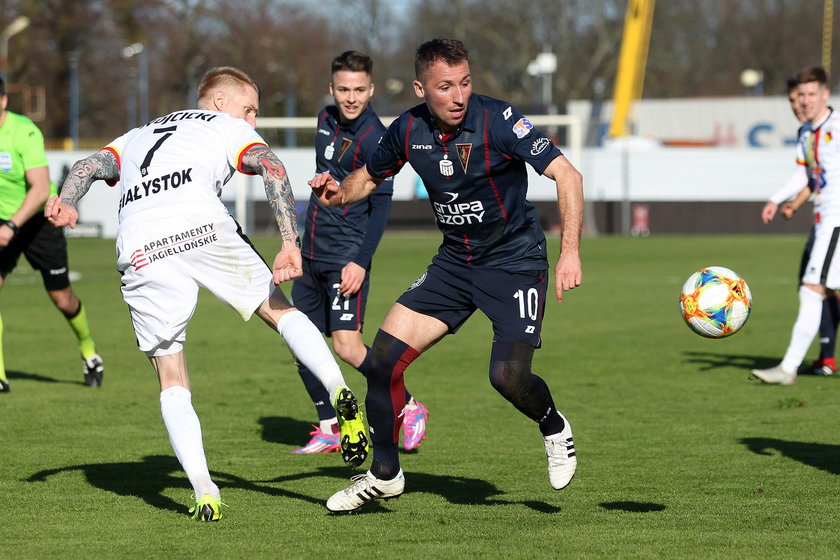 Pilka nozna. Ekstraklasa. Pogon Szczecin - Arka Gdynia. 07.04.2019