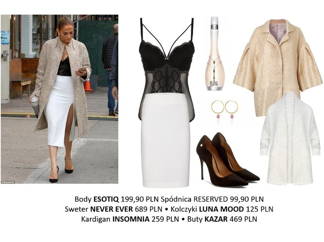 STYLIZACJE inspirowane Jennifer Lopez
