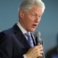 President Bill Clinton speeches during a campaign stop in South Florida on behalf of Hillary Clinton