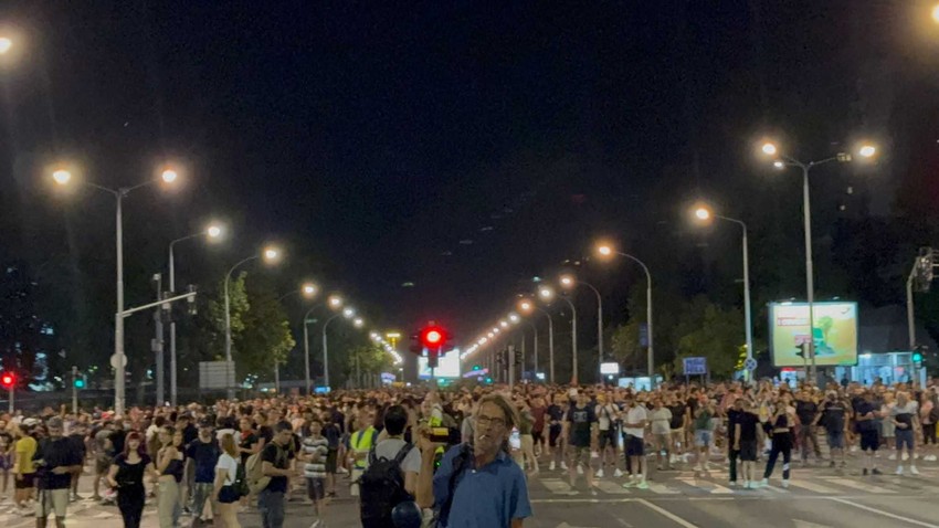 novi beograd studenti protest blokada