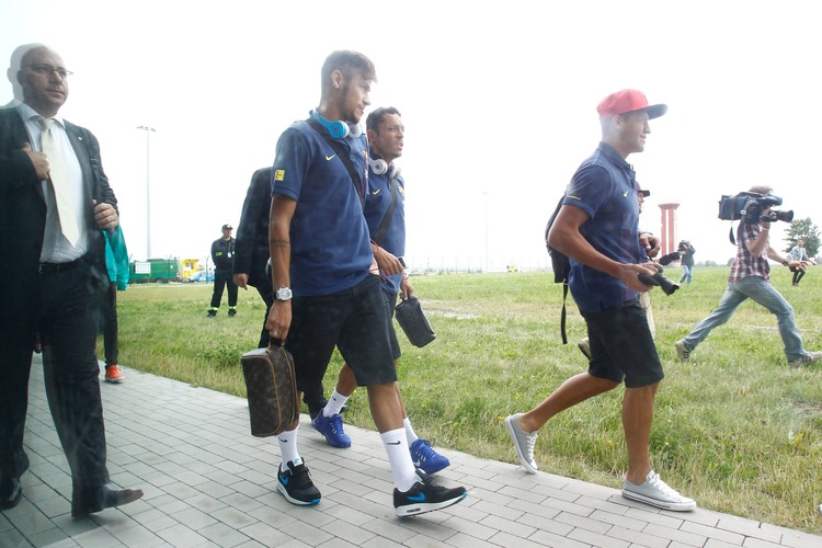 Messi, Neymar i spółka są już w Gdańsku