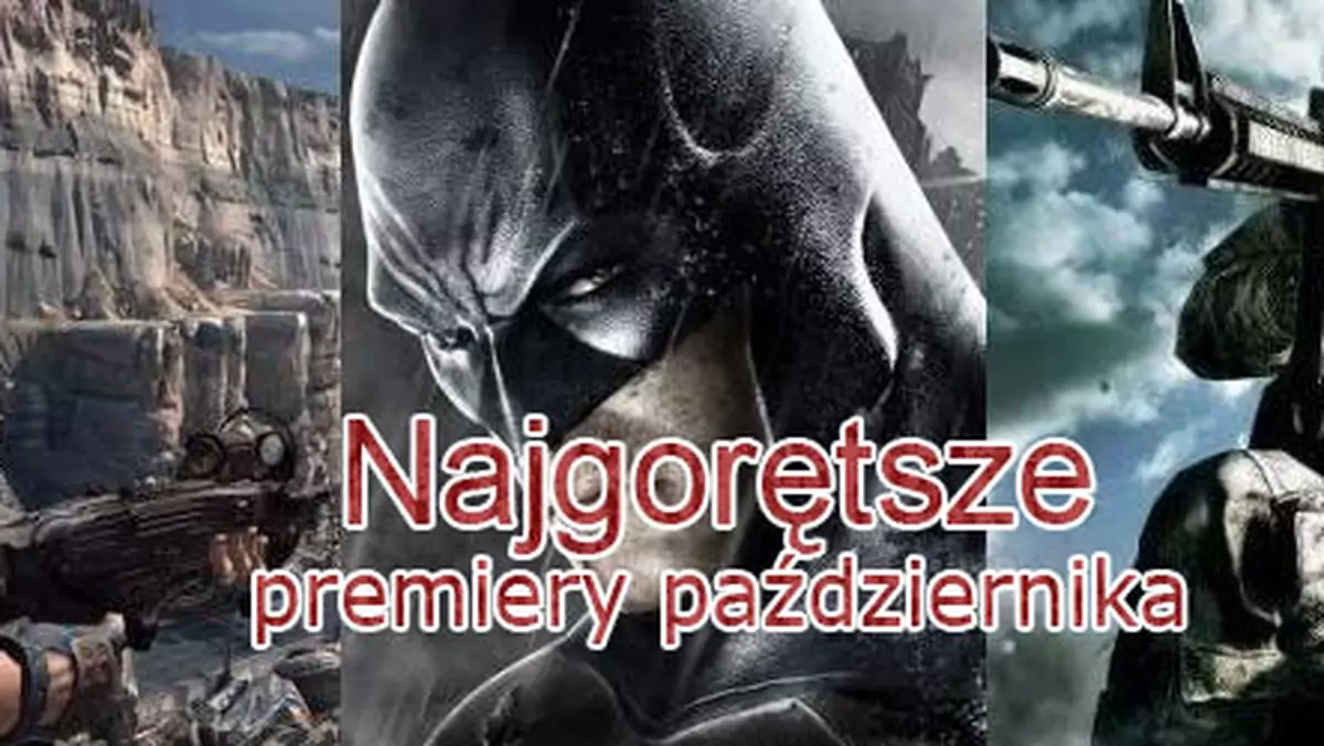 Najciekawsze premiery października - Forza Motorsport 4, Batman: Arkham City, Battlefield 3...