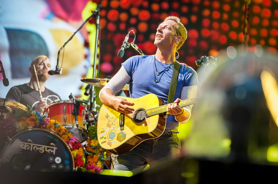 Coldplay w Polsce: Warszawa na dwie godziny stała się stolicą muzyki