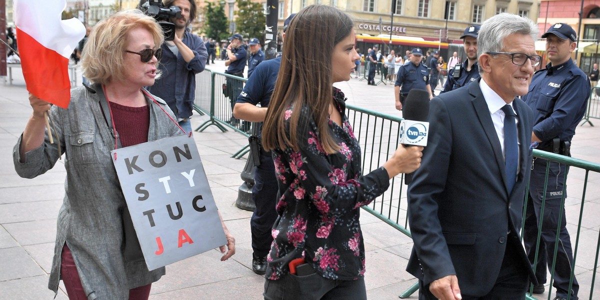 Stanisław Piotrowicz i okrzyki przecz z komuną na Zgromadzeniu Narodowym