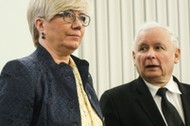 Julia Przyłębska i Jarosław Kaczyński