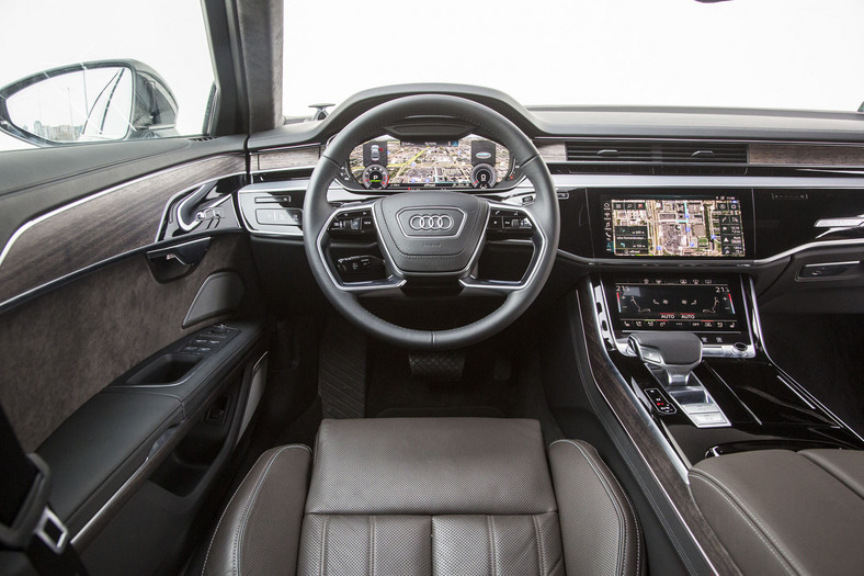 Audi A8 L 55 TFSI quattro - dotyk luksusu