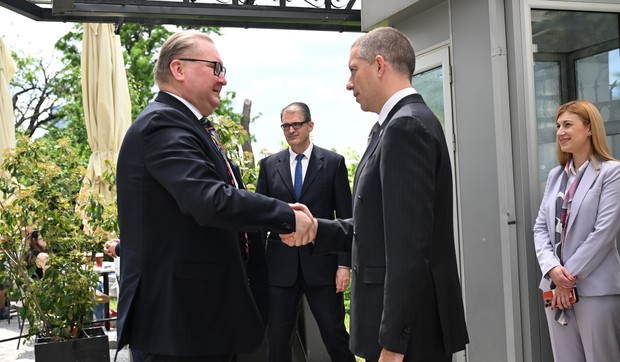 Đurić sa potpredsednikom Vlade Ukrajine