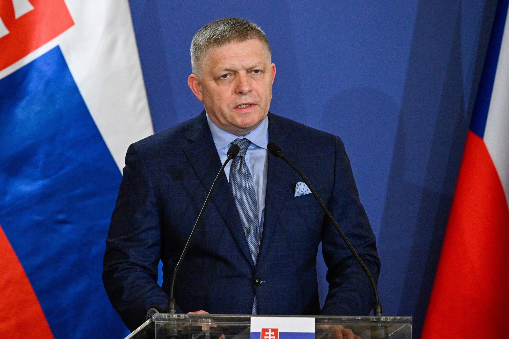 Slovenský premiér Robert Fico. 