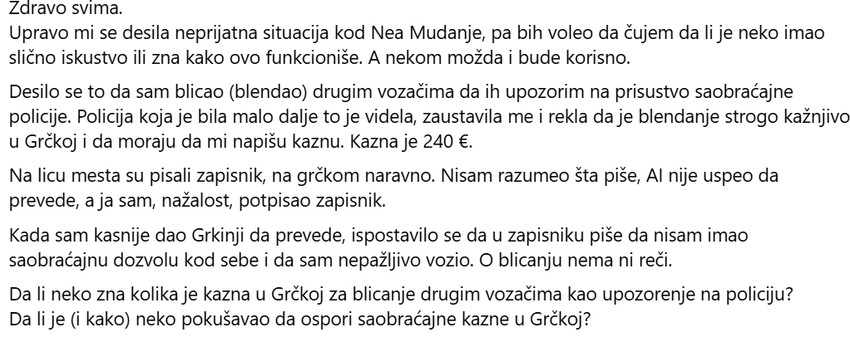 Fejsbuk objava