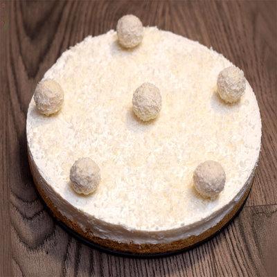Raffaello cheesecake – a híres Raffaello sajttorta