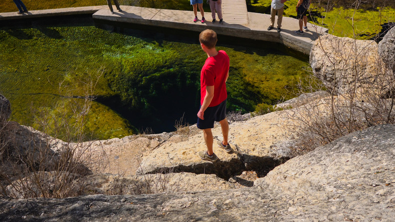 Jacob's Well  (Studnia Jakuba), Teksas, USA