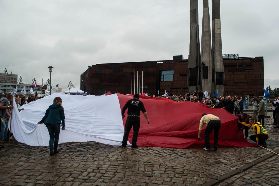 Manifestacja KOD w Gdańsku