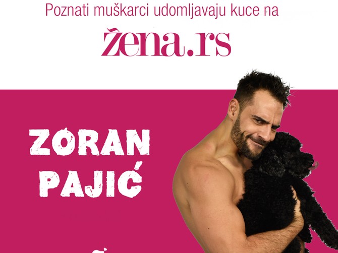 Zoran Pajić u akciji portala Žena "Do pasa zbog pasa" za udomljavanje kuca