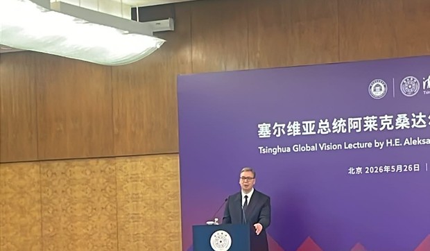 Vučić održao govor na Univerzitetu Ćinghua