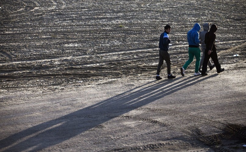POZOSTAŁOŚCI PO 'DŻUNGLI' W CALAIS