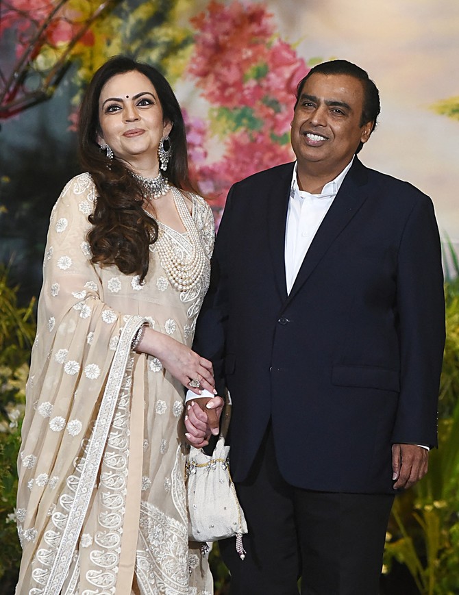 Nita i Mukeši Ambani u braku su 37 godina 