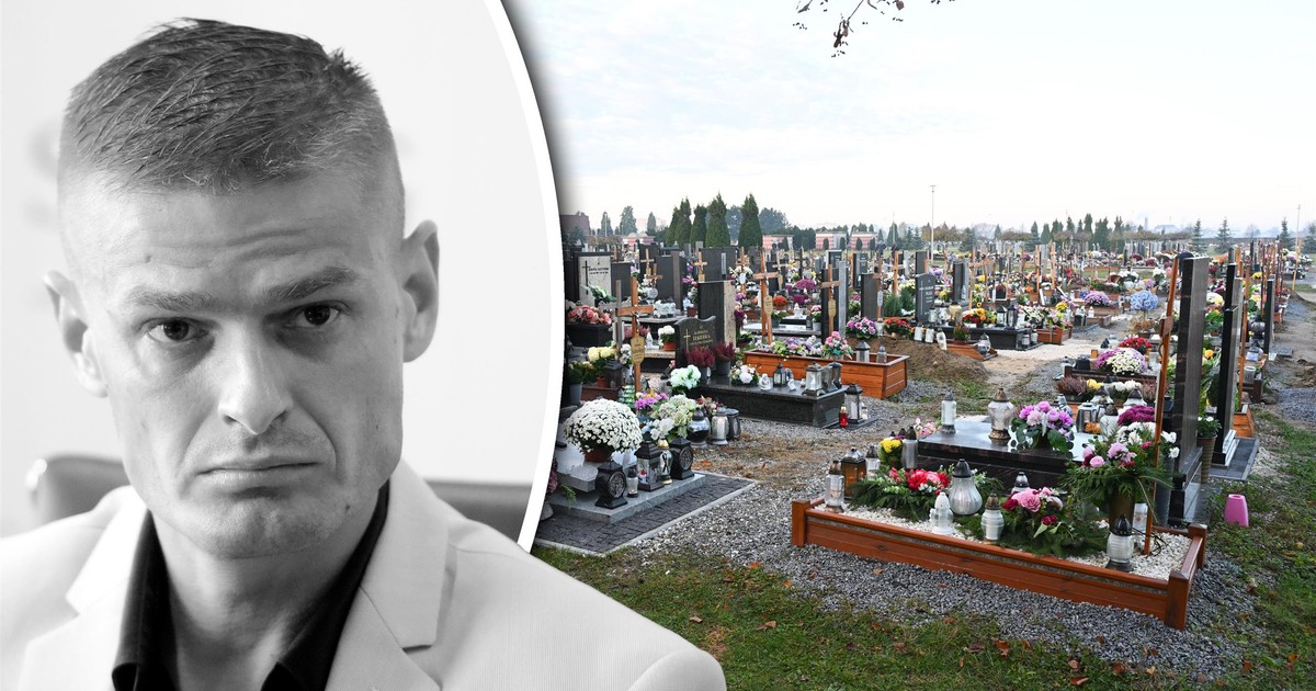 Tak wygląda teraz grób Tomasza Komendy. Krótki napis mówi wiele o jego życiu