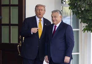 Donald Tramp i Viktor Orban u Vašingtonu 7. novembra
