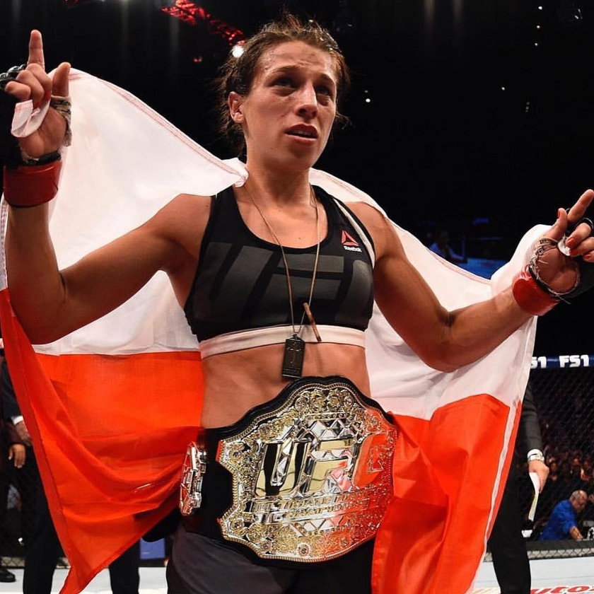 Joanna Jędrzejczyk pokonała Claudię Gadelhę a potem poszła balować