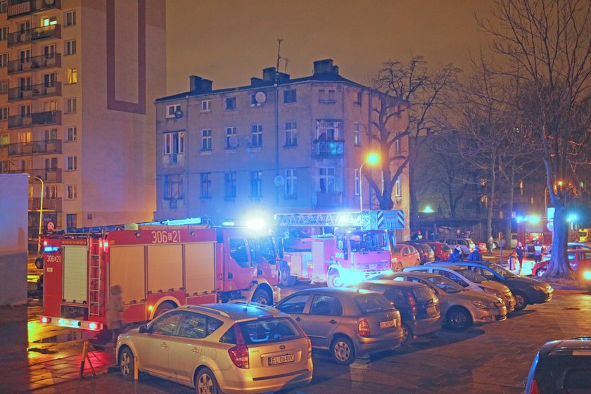 Pożar w kamienicy. Nie żyje jeden z lokatorów