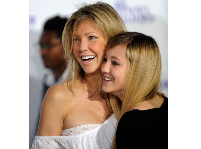 Aktorka Heather Locklear z córką Avą