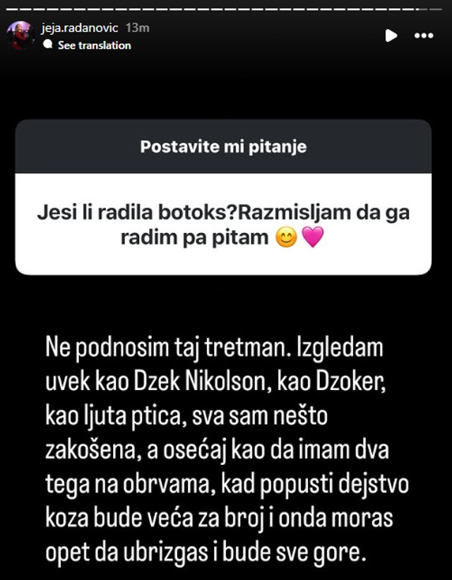 Jelena Radanović (Foto: Instagram)