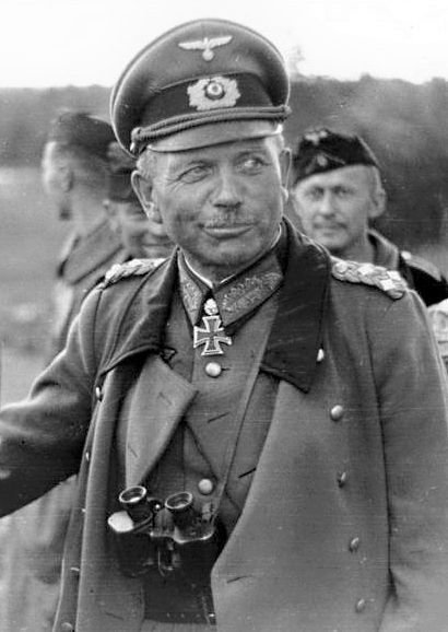 Heinz Guderian, zdjęcie z 1941 r (fot. Ludwig Knobloch, ze zbiorów Bundesarchiv, Bild 101I-139-1112-17, opublikowano na licencji Creative Commons Attribution-Share Alike 3.0 Germany)