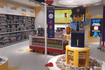 Pierwszy taki sklep Lego w Polsce. Byliśmy w nim jeszcze przed otwarciem