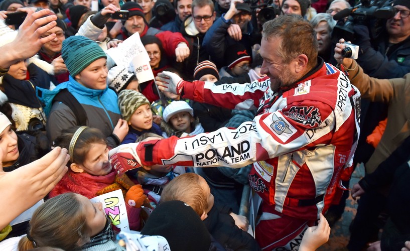 Kraków powitał swojego bohatera. Rafał Sonik wrócił do domu