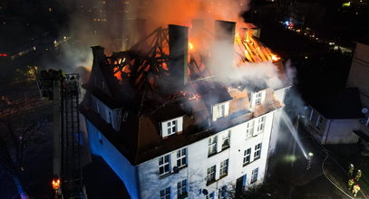 Tragiczny pożar kamienicy w centrum Grudziądza. Zginęła kobieta