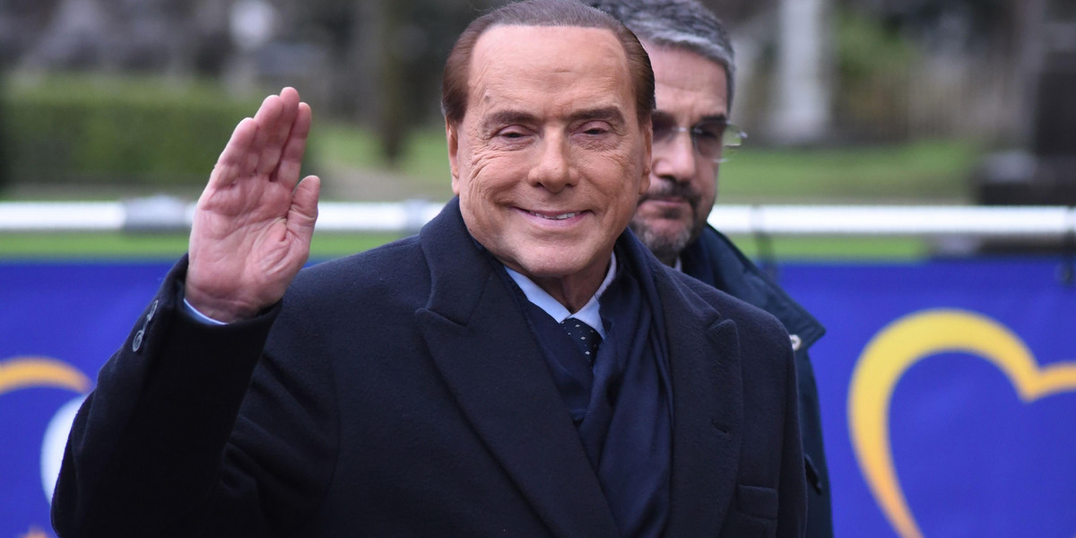 Berlusconi przerwał kampanię wyborczą