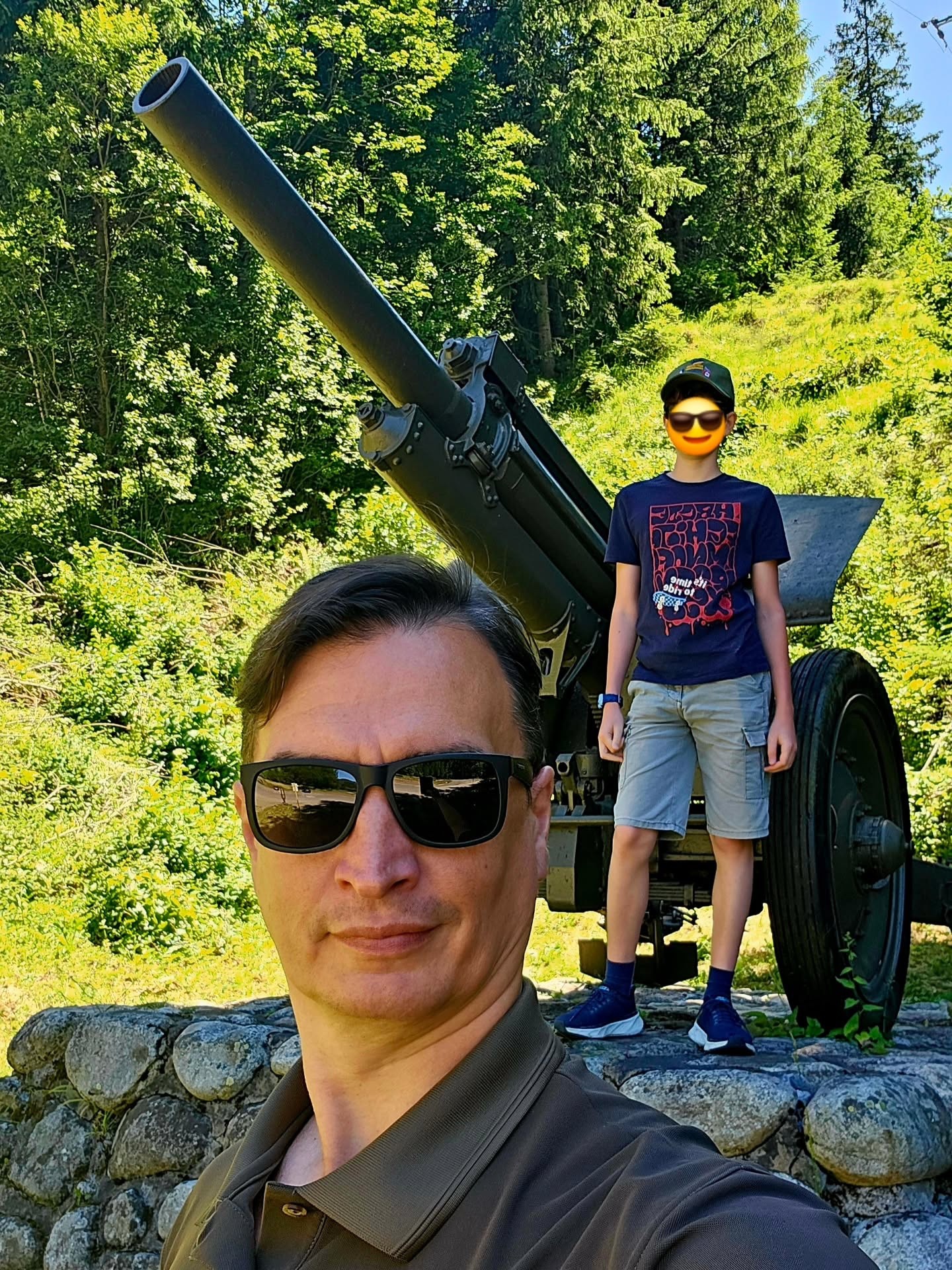 Juraj Rizman so synom. 