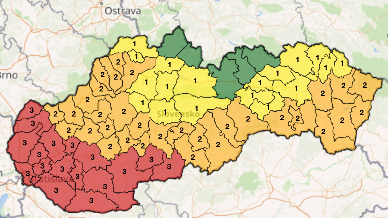 Meteorológovia vydali najvyššiu výstrahu.