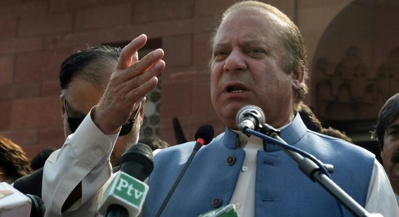 Ousted Pakistani prime minister Nawaz Sharif has hit back against his ouster by the Supreme Court over corruption allegations, demanding a review of his case