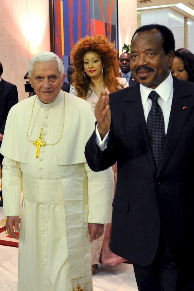 CAMEROON POPE BENEDICT XVI IN AFRICA