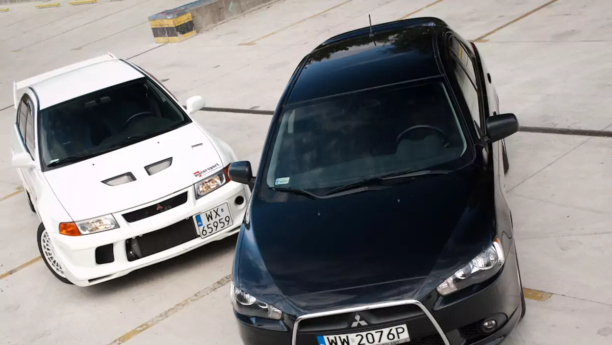 Mitsubishi Lancer Sportback vs Lancer EVO VI