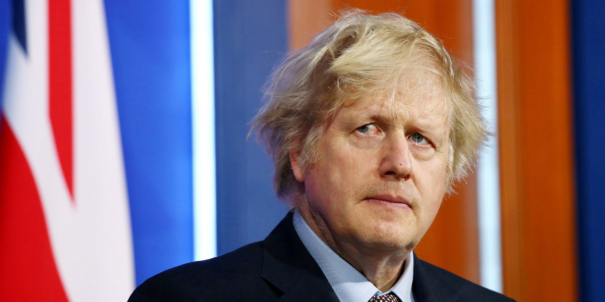 Boris Johnson, premier Wielkiej Brytanii, zabrał głos w sprawie Rosji i Ukrainy 