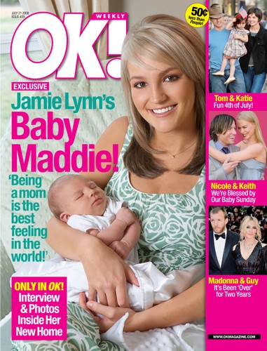 Jamie Lynn Spears z córeczką Maddie Briann