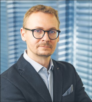 Marcin Karolewski, prezes Polskiego Towarzystwa Lekarzy Menedżerów, wiceprezes Wielkopolskiej Izby Lekarskiej, geriatra, internista
