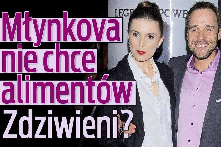 Mlynkova nie chce alimentów. Zaskoczeni?